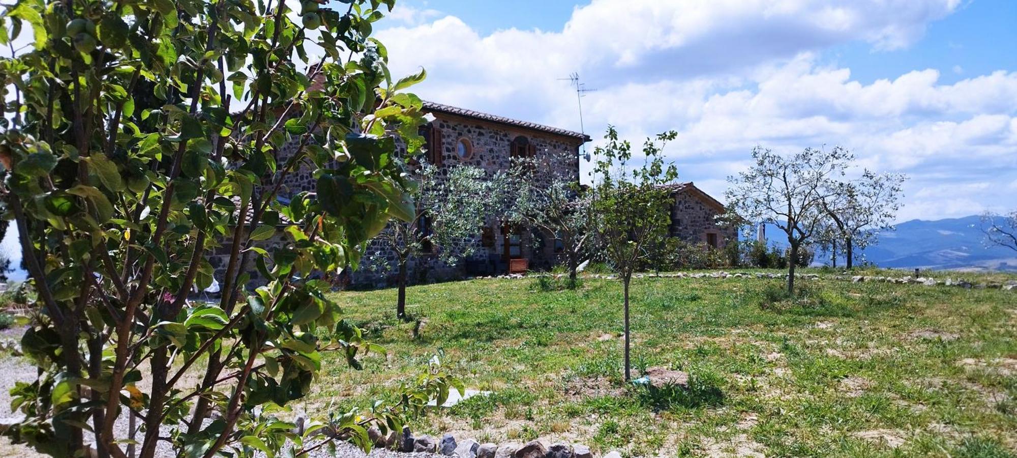Casa Al Maestro B&B Radicofani Bagian luar foto