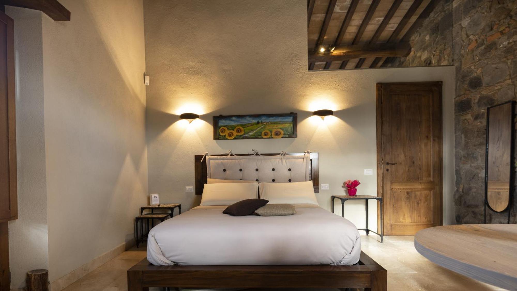 Casa Al Maestro B&B Radicofani Bagian luar foto