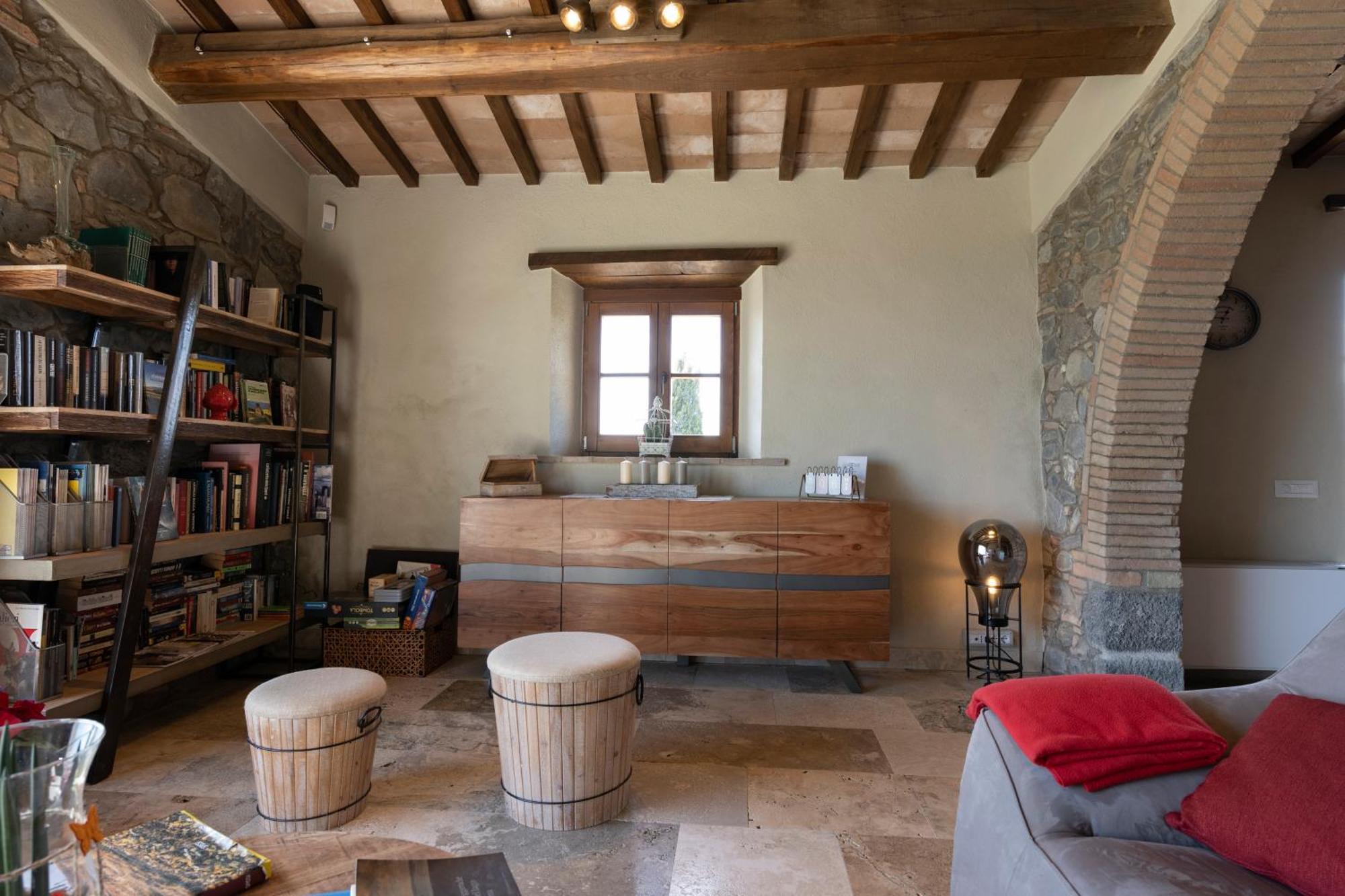 Casa Al Maestro B&B Radicofani Bagian luar foto