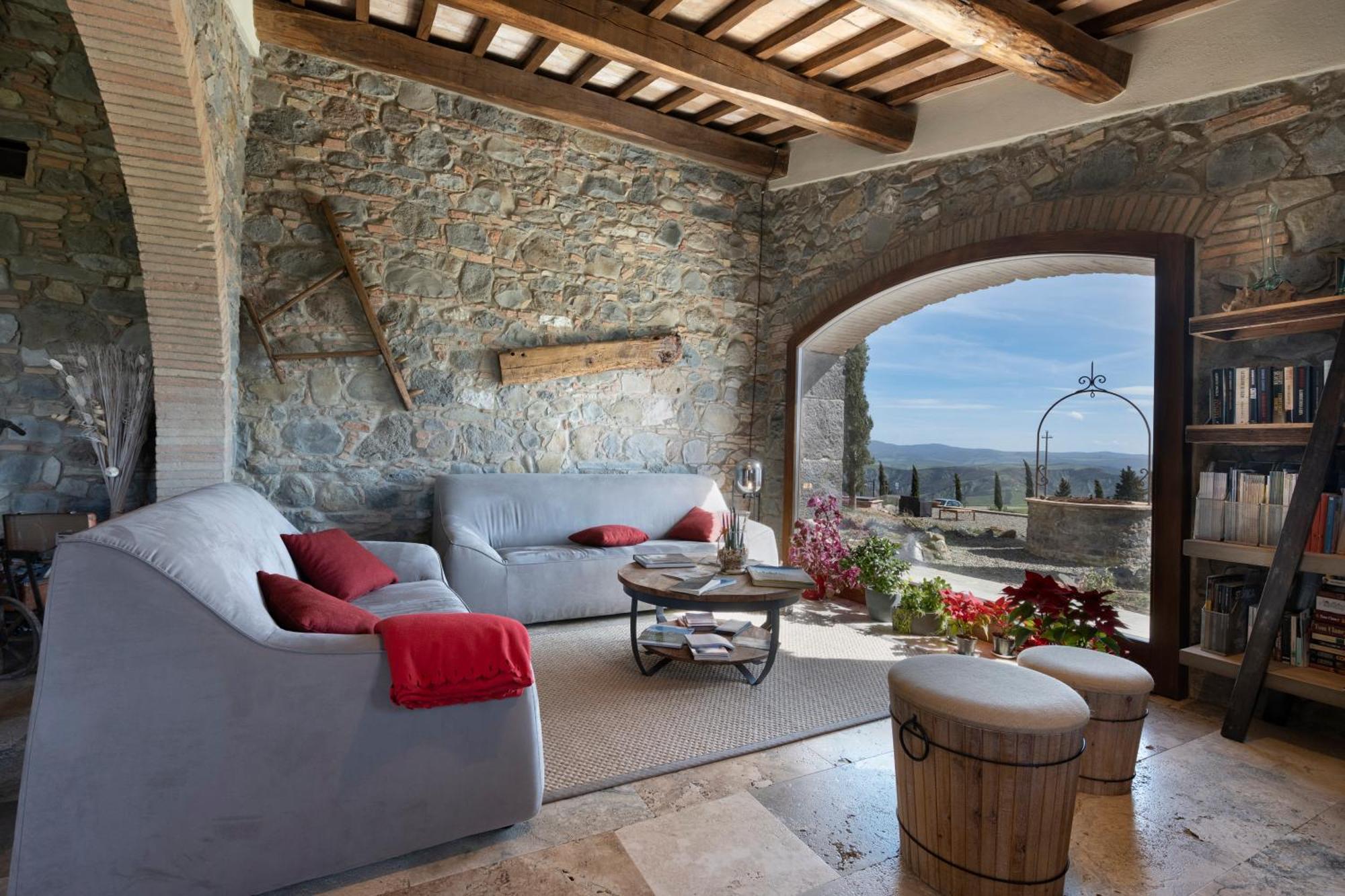 Casa Al Maestro B&B Radicofani Bagian luar foto